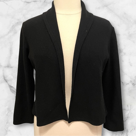 Eileen Fisher Italian Wool Jacket L - Picture 2 of 14